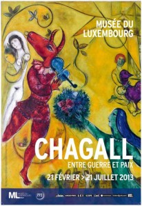 Affiche chagall 206x300