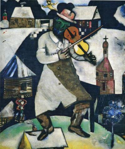 Chagall violoniste
