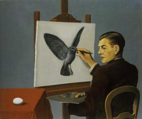 Clairvoyance magritte 1936