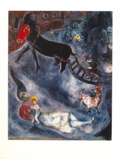 Madone traineau chagall